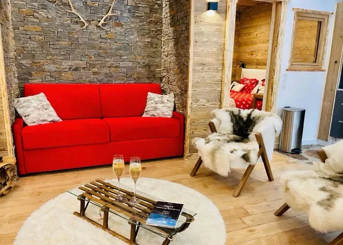 公寓 Renovated Flat At The Foot Of The Grands Montets 霞慕尼